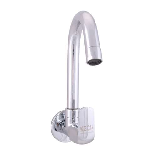 Sink Cock With swinging Spout